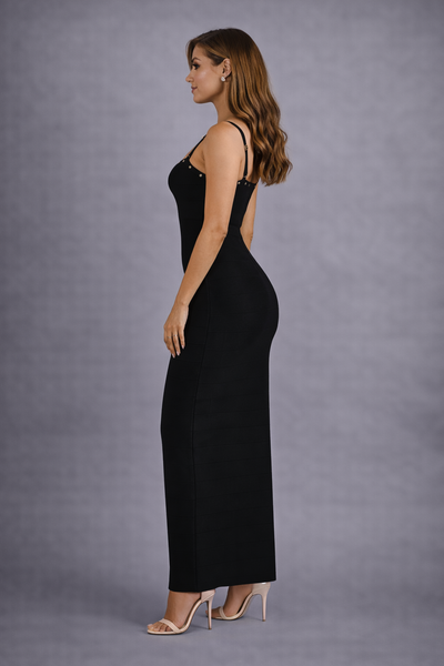 Black Bandage Maxi Dress | Evening & Occasion | Sultress SULTRESS Black Bandage Maxi Dress | Evening & Occasion | Sultress SULTRESS